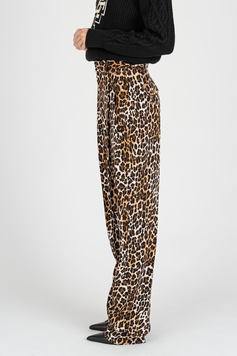 Pantalone Dritto Animalier