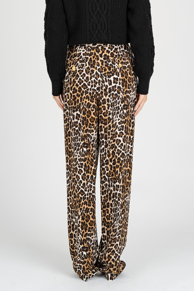 Pantalone Dritto Animalier