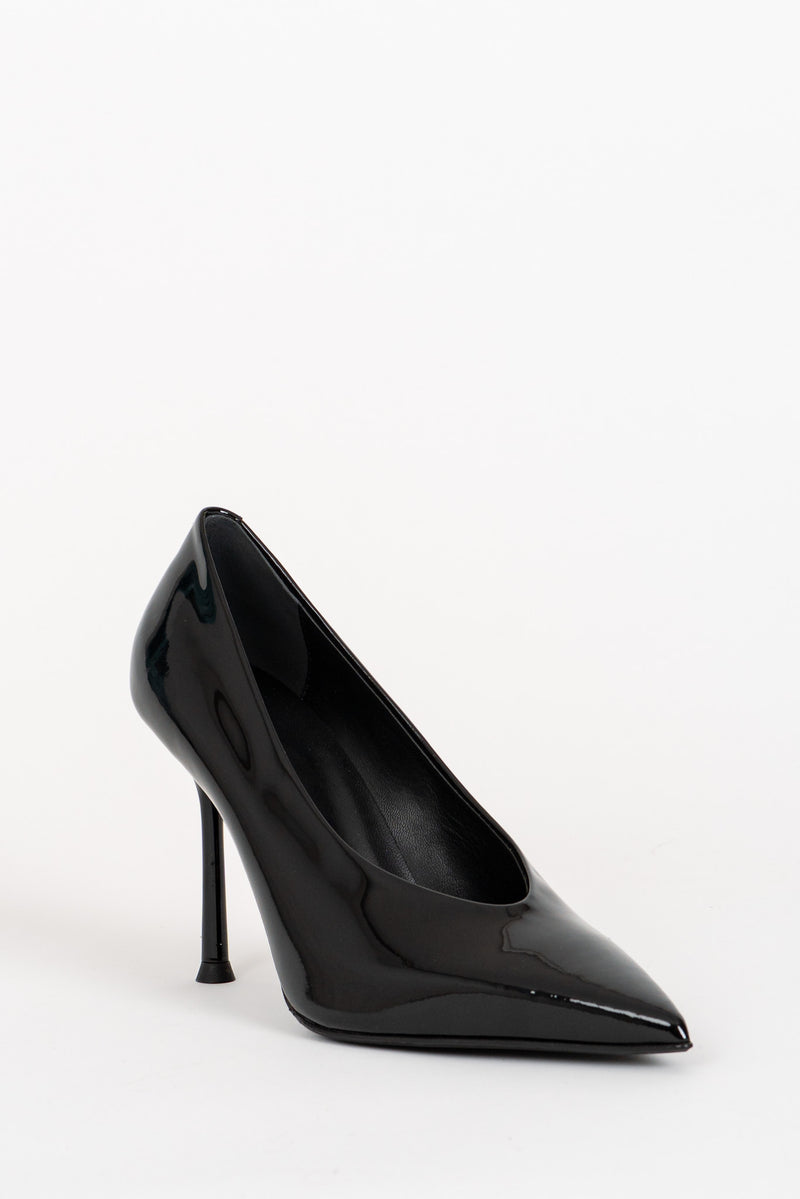 Scarpa Dècolletè Vernice Nero