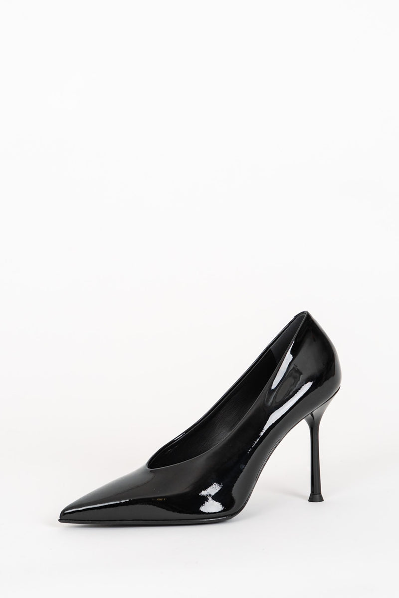 Scarpa Dècolletè Vernice Nero
