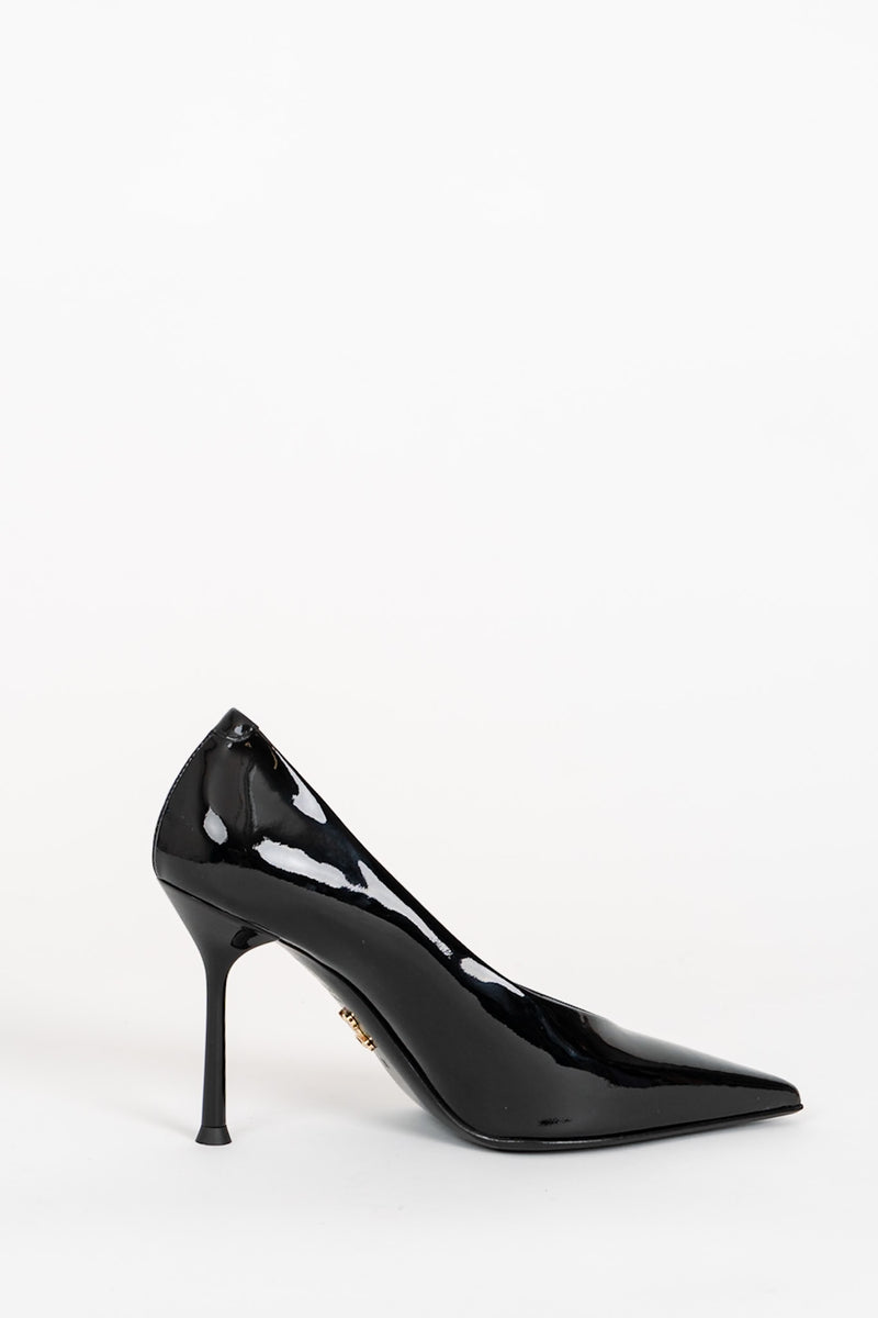Scarpa Dècolletè Vernice Nero
