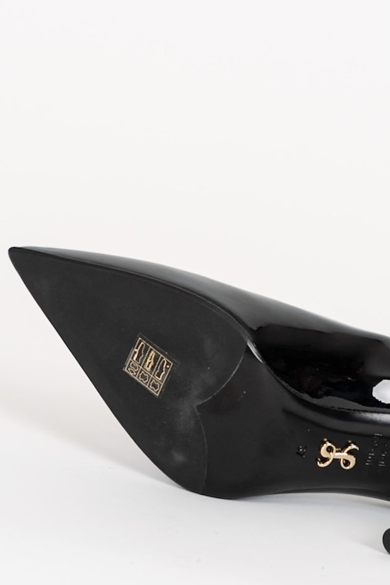 Scarpa Dècolletè Vernice Nero