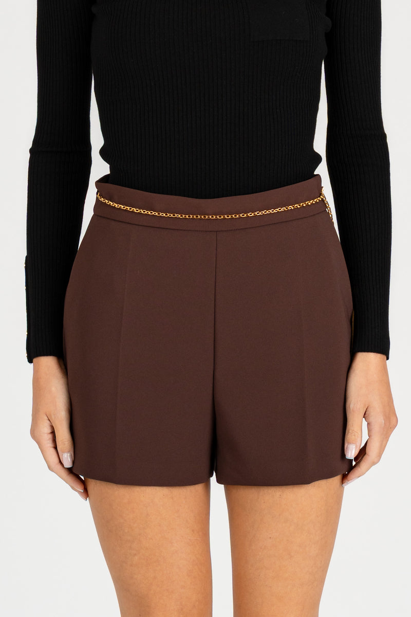 Short con Catena Gioiello Coffee