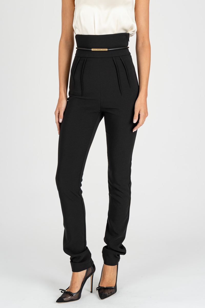 Pantalone con Cintura Nero