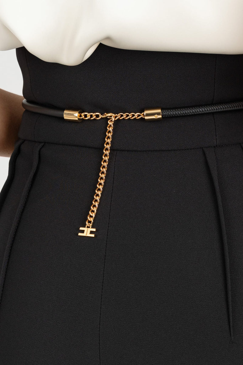Pantalone con Cintura Nero