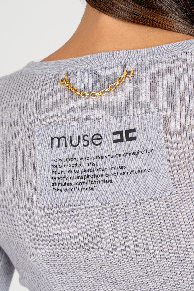 Maglia Lettering Muse Starlight Melan