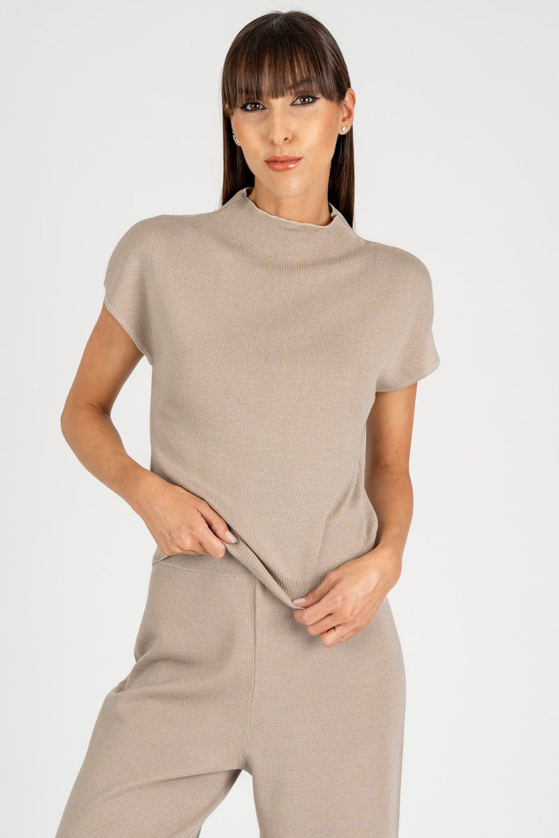 Maglia Spalla Scesa Guscio D'uovo