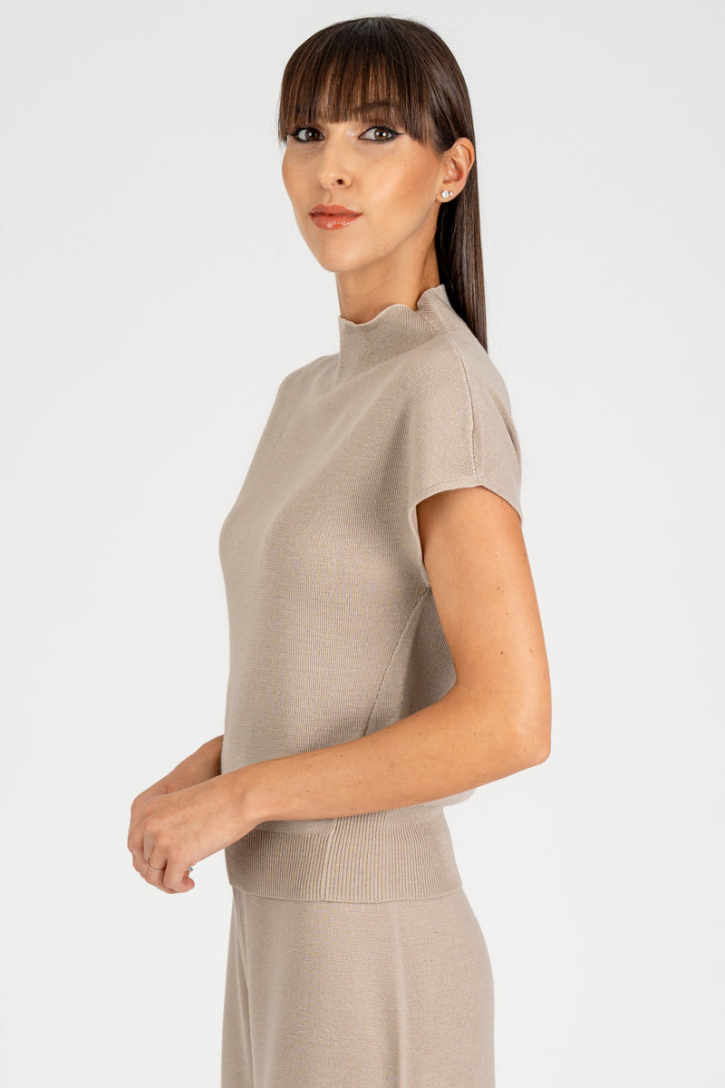 Maglia Spalla Scesa Guscio D'uovo