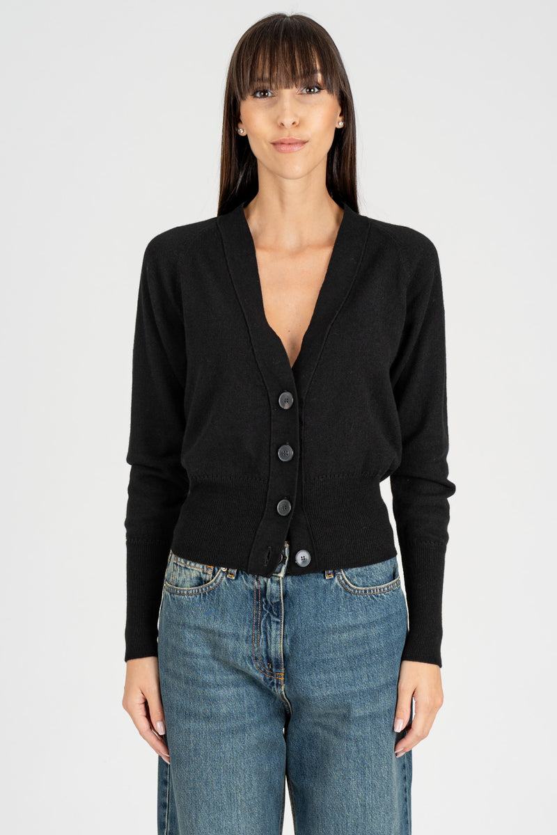 Cardigan Basic Nero