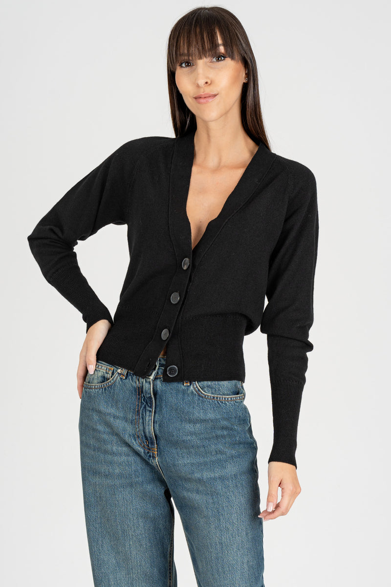 Cardigan Basic Nero