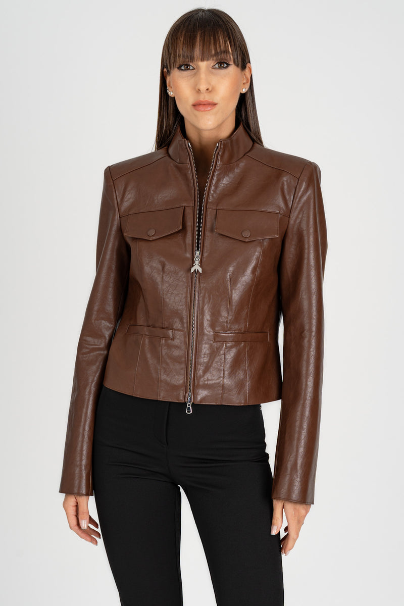 Giubbino Glam Rock Earth Brown