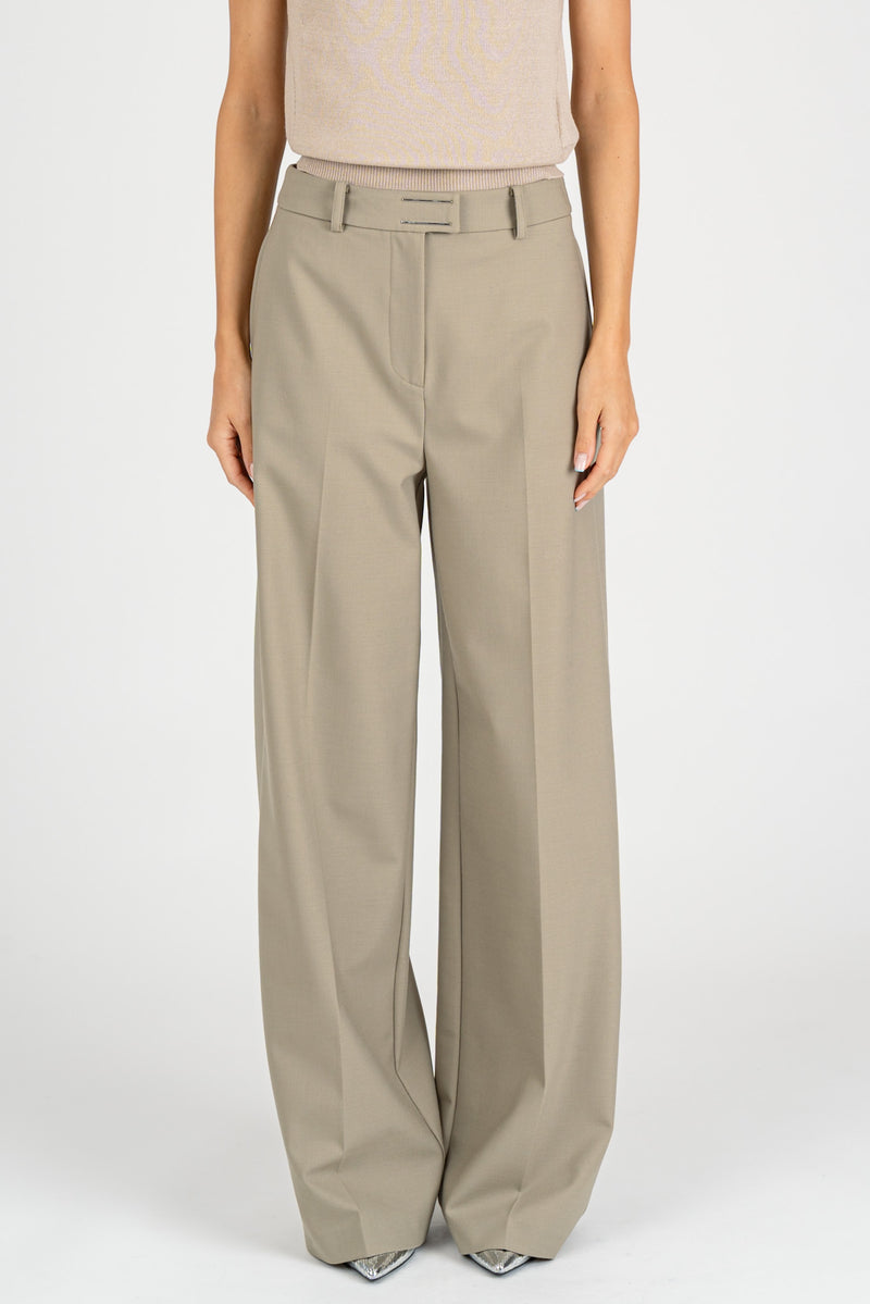 Pantalone Palazzo Essential Winter Greige