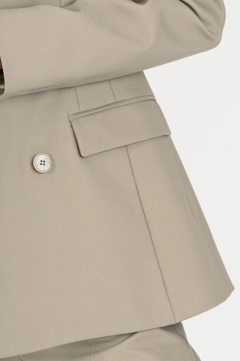 Giacca Doppio Petto Winter Greige