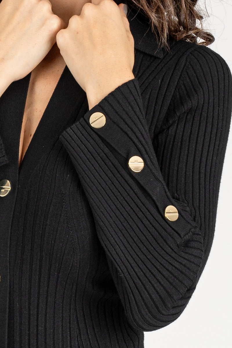 Abito Cardigan Nero