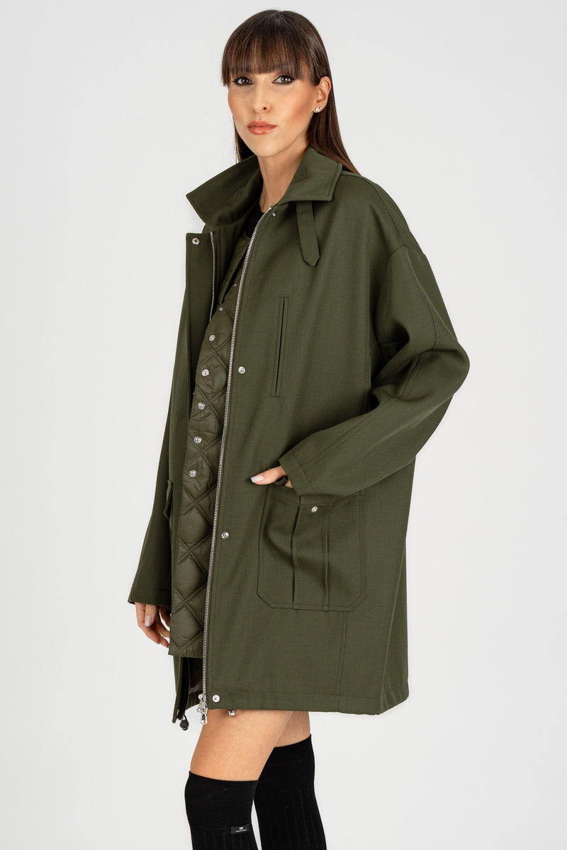 Giubbino con Gilet Ivy Green