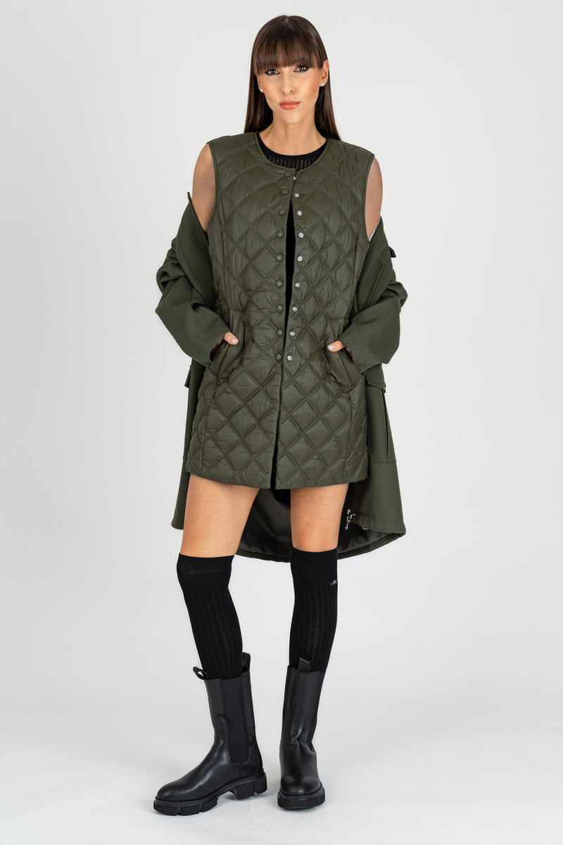 Giubbino con Gilet Ivy Green