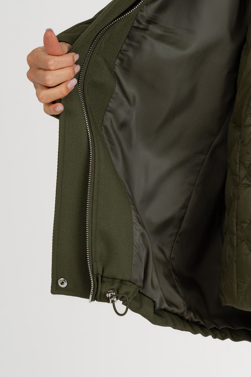 Giubbino con Gilet Ivy Green