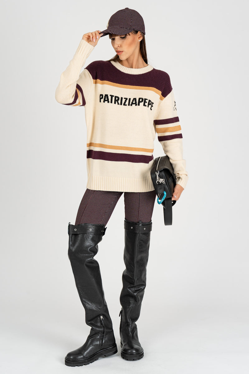Maglia Biker Wooly White Race