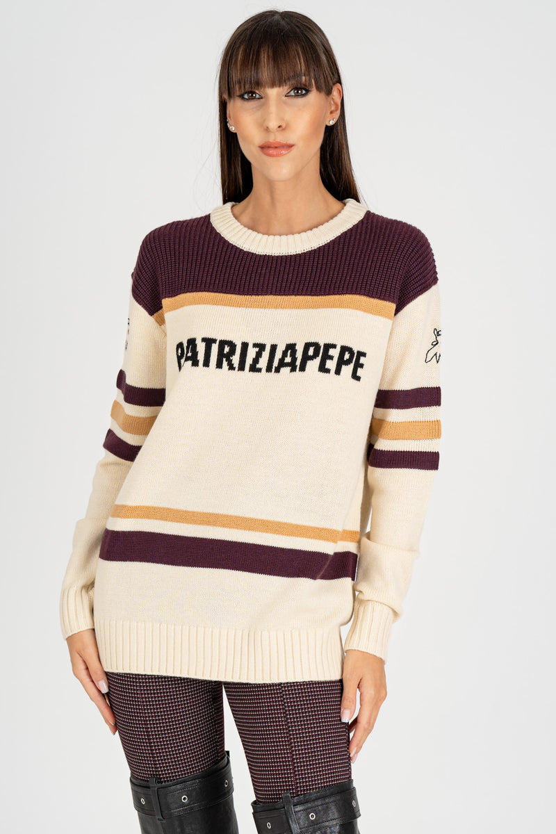 Maglia Biker Wooly White Race
