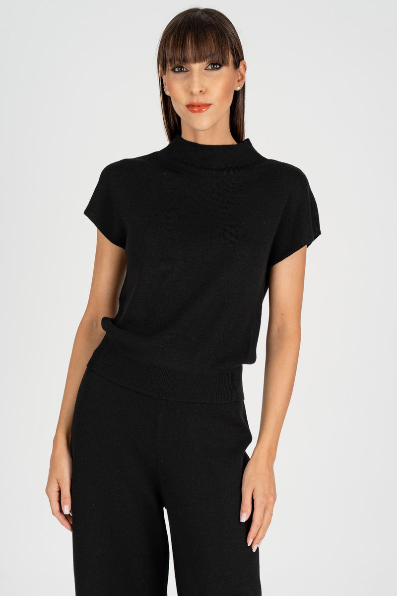 Maglia Spalla Scesa Nero