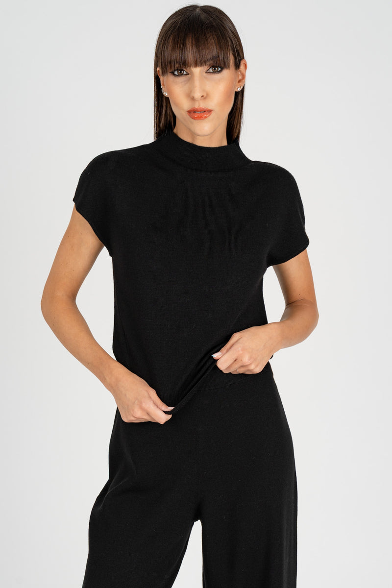 Maglia Spalla Scesa Nero