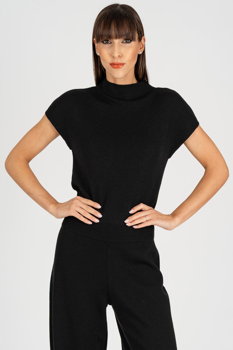 Maglia Spalla Scesa Nero