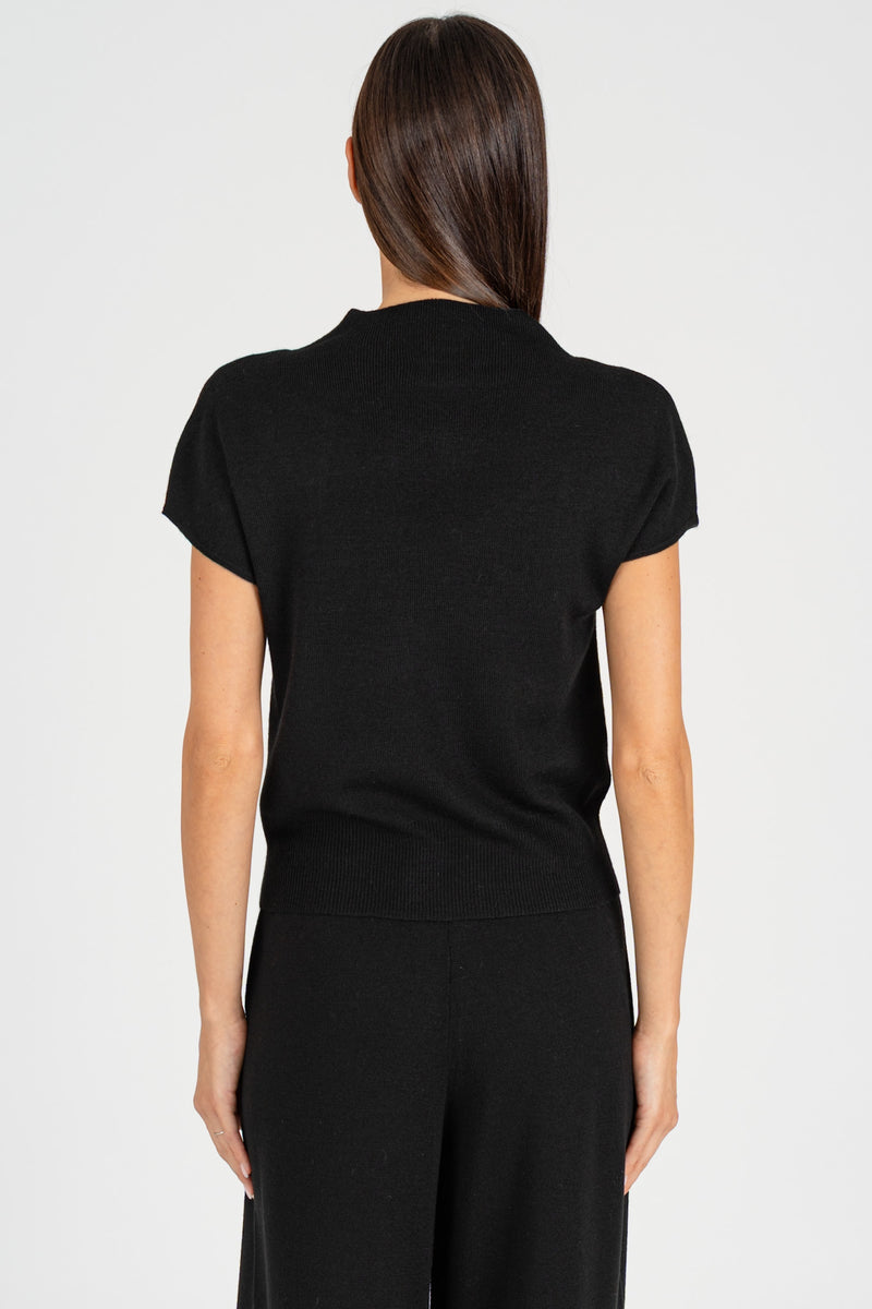 Maglia Spalla Scesa Nero