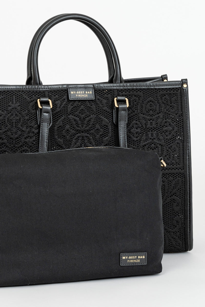 Borsa Shopper Atena Ossidiana Black