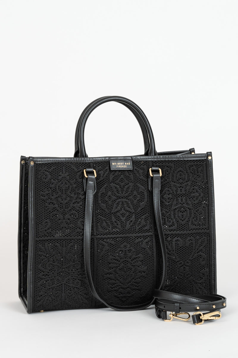 Borsa Shopper Atena Ossidiana Black