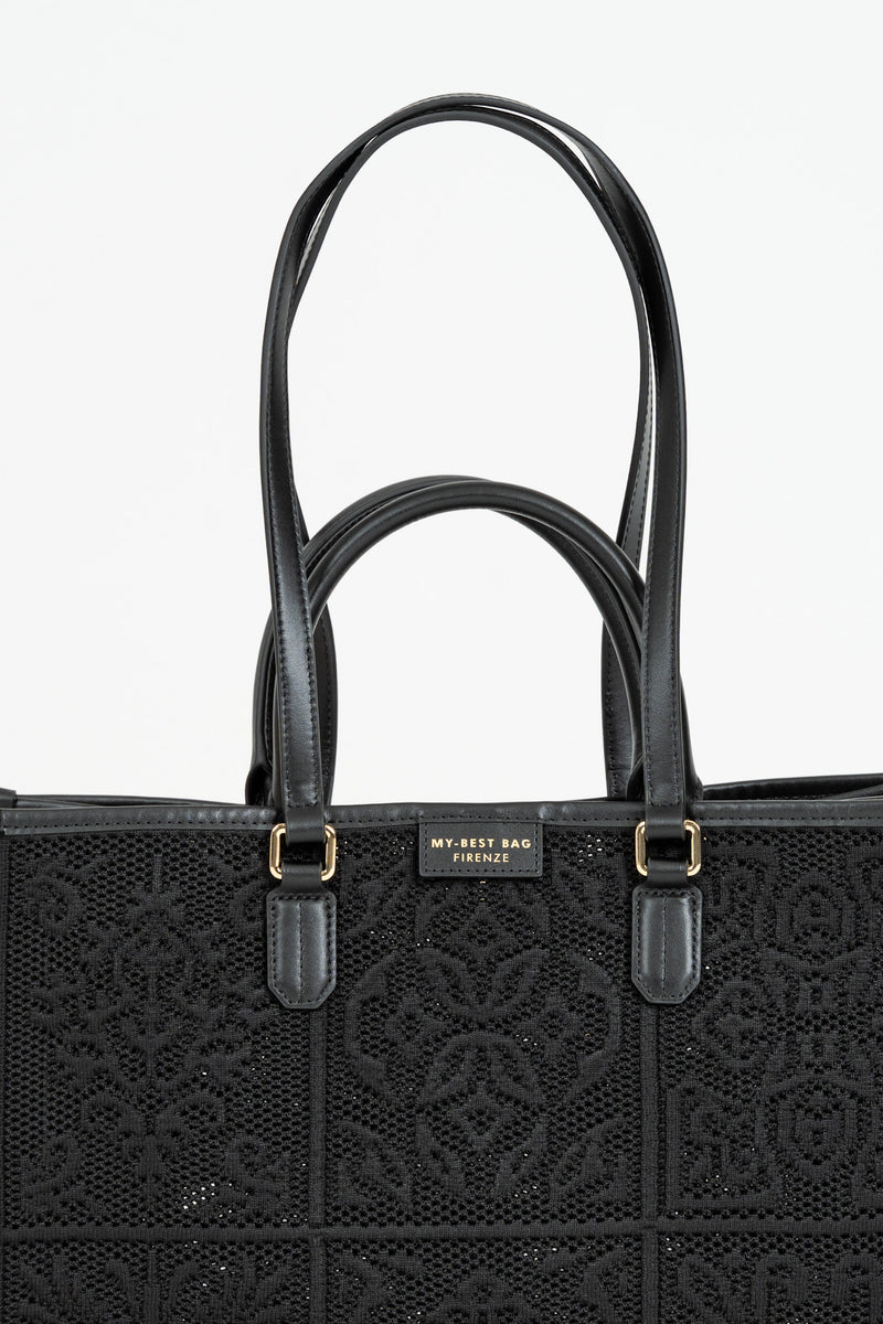 Borsa Shopper Atena Ossidiana Black