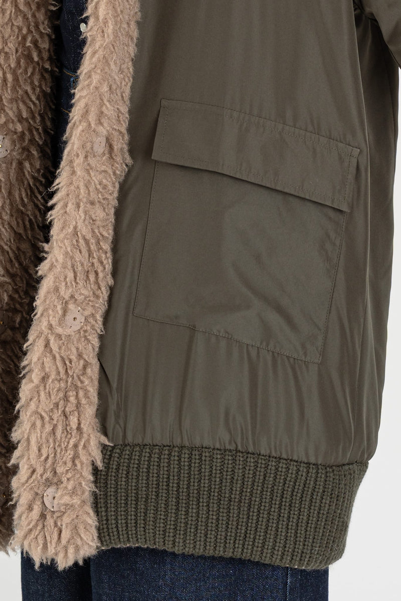 Parka Reversibile Green-Mou