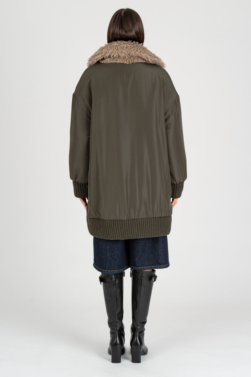 Parka Reversibile Green-Mou