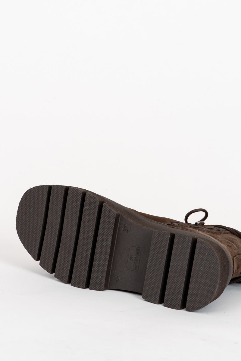 Stivale Anfibio Nabuk Chocolate