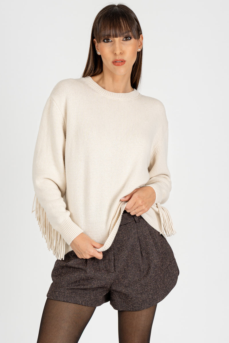 Maglia con Frange Snow