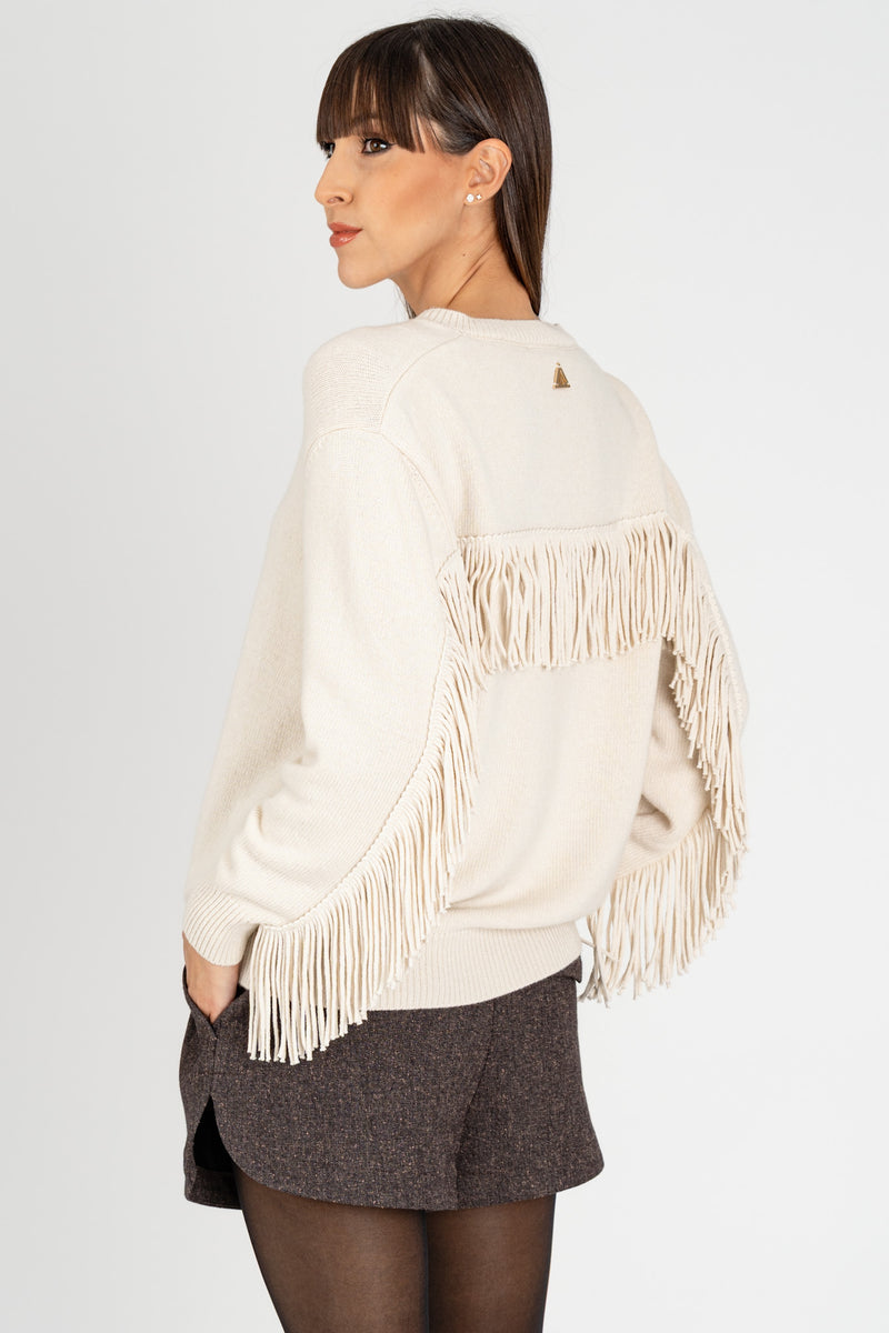 Maglia con Frange Snow