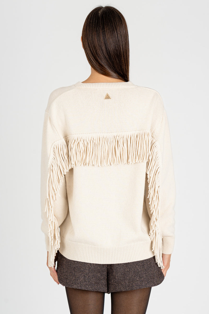 Maglia con Frange Snow