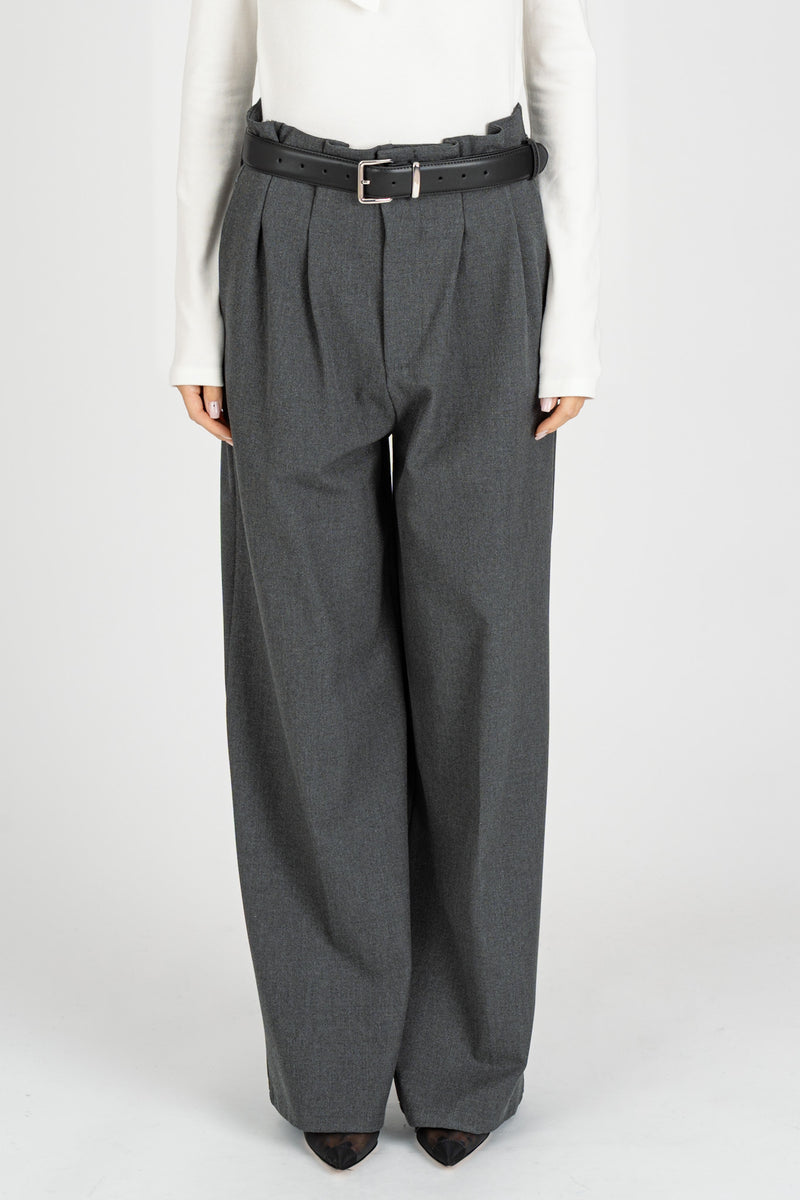 Pantalone con Cintura Grigio