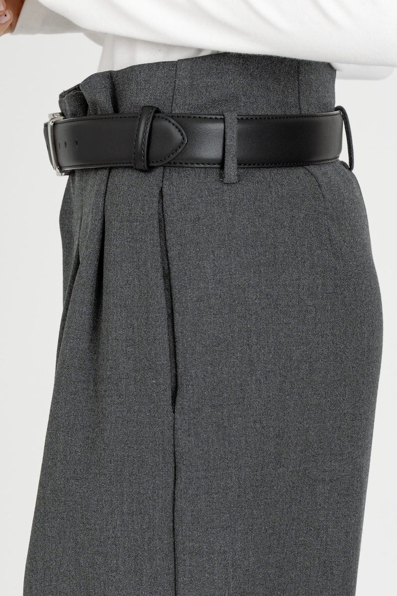 Pantalone con Cintura Grigio