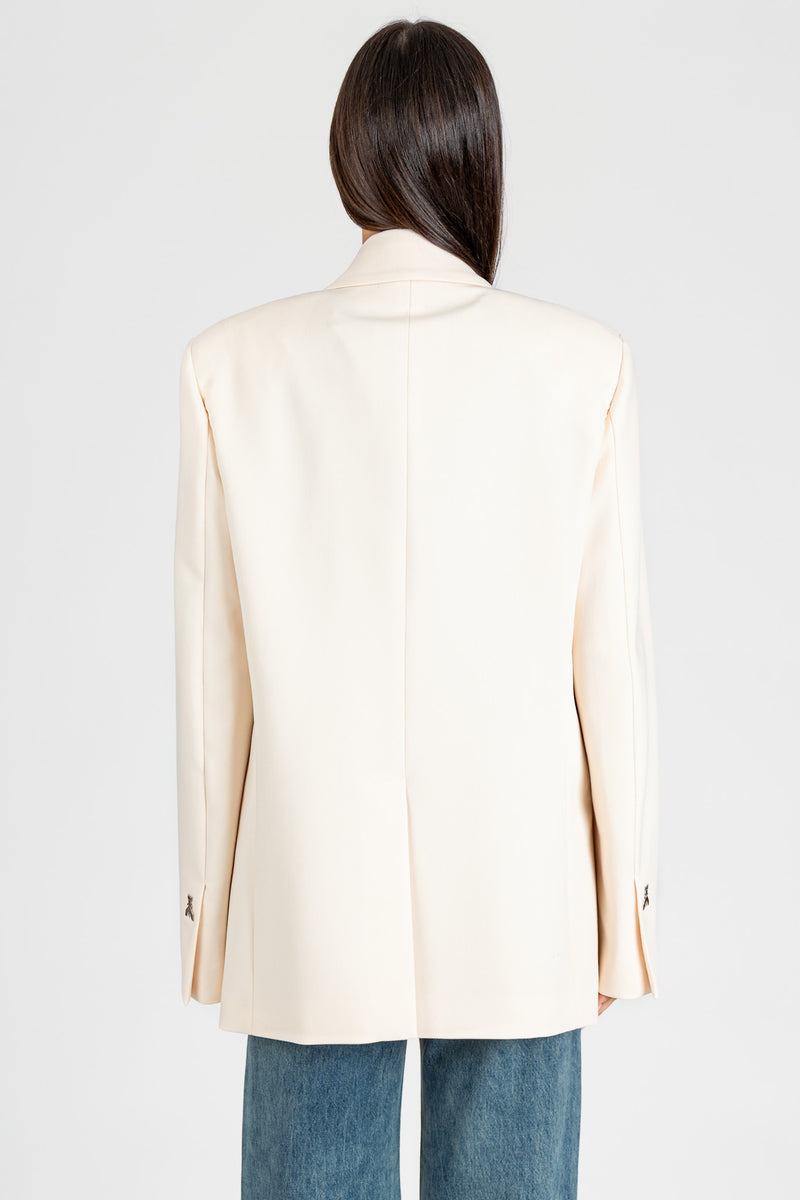 Giacca Blazer 2 Bottoni Odissey White