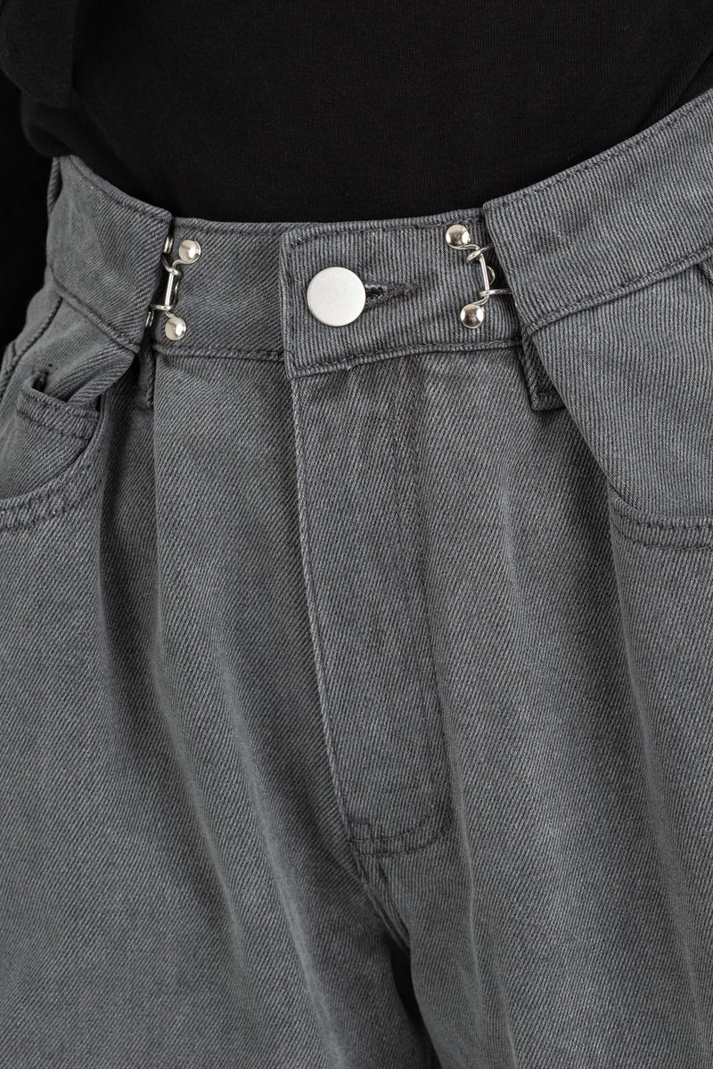 Jeans Palazzo Gray
