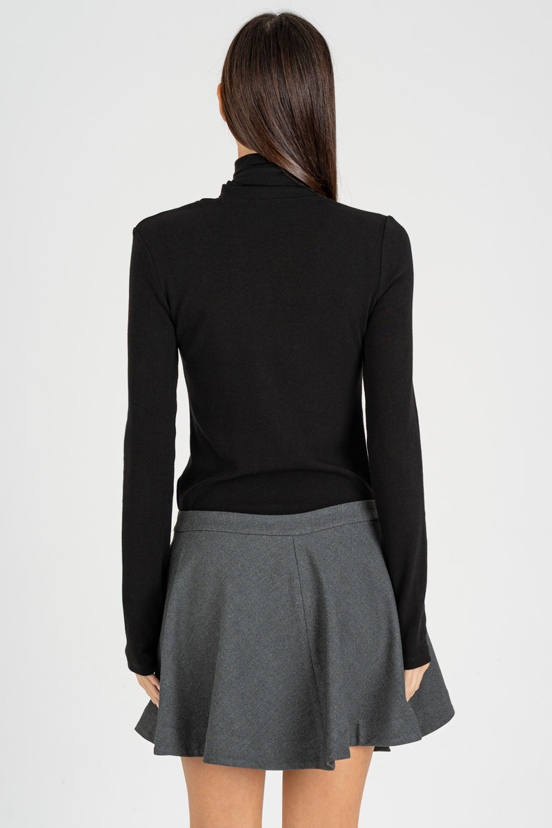 Maglia con Fiocco Nero