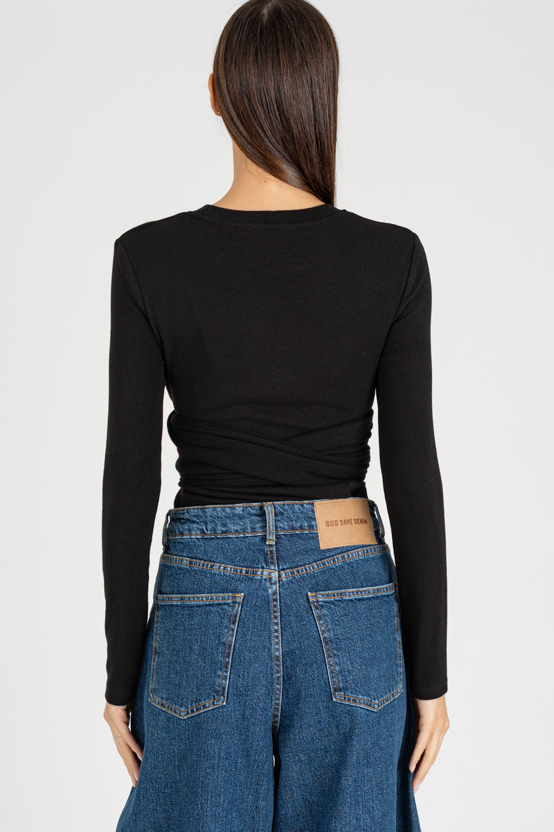 Maglia con Fusciacca Nero