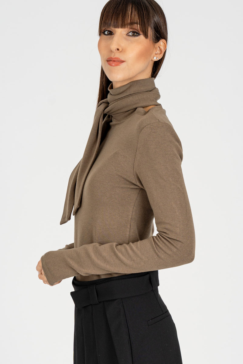 Maglia con Fiocco Fango