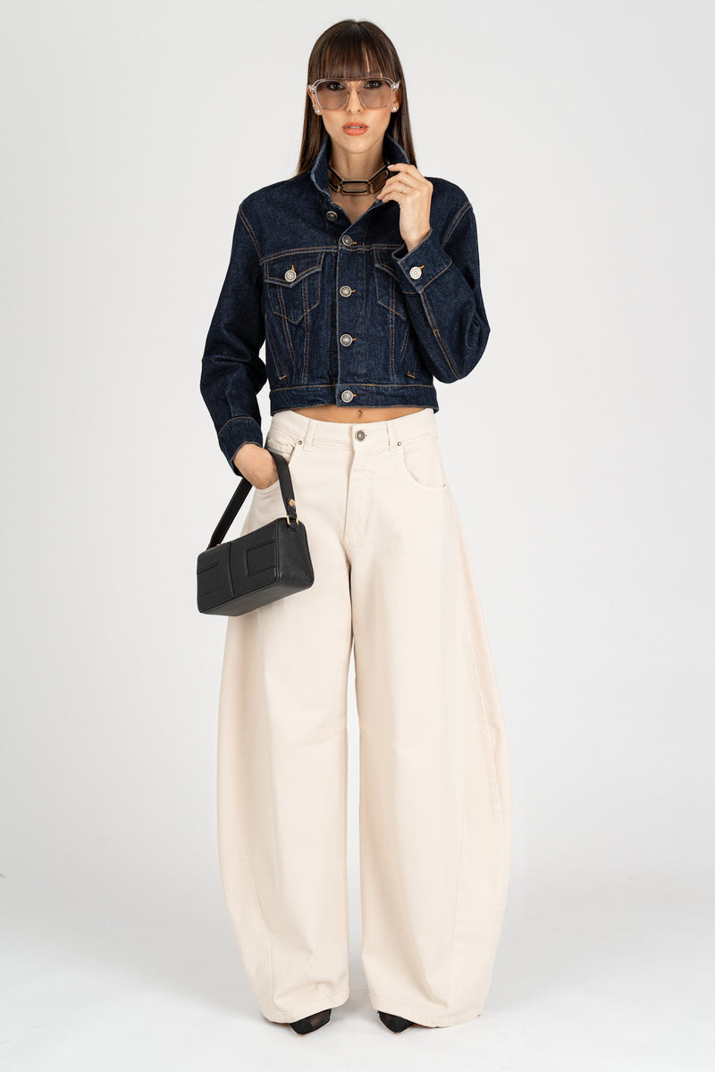 Jeans Baloon Ecrù