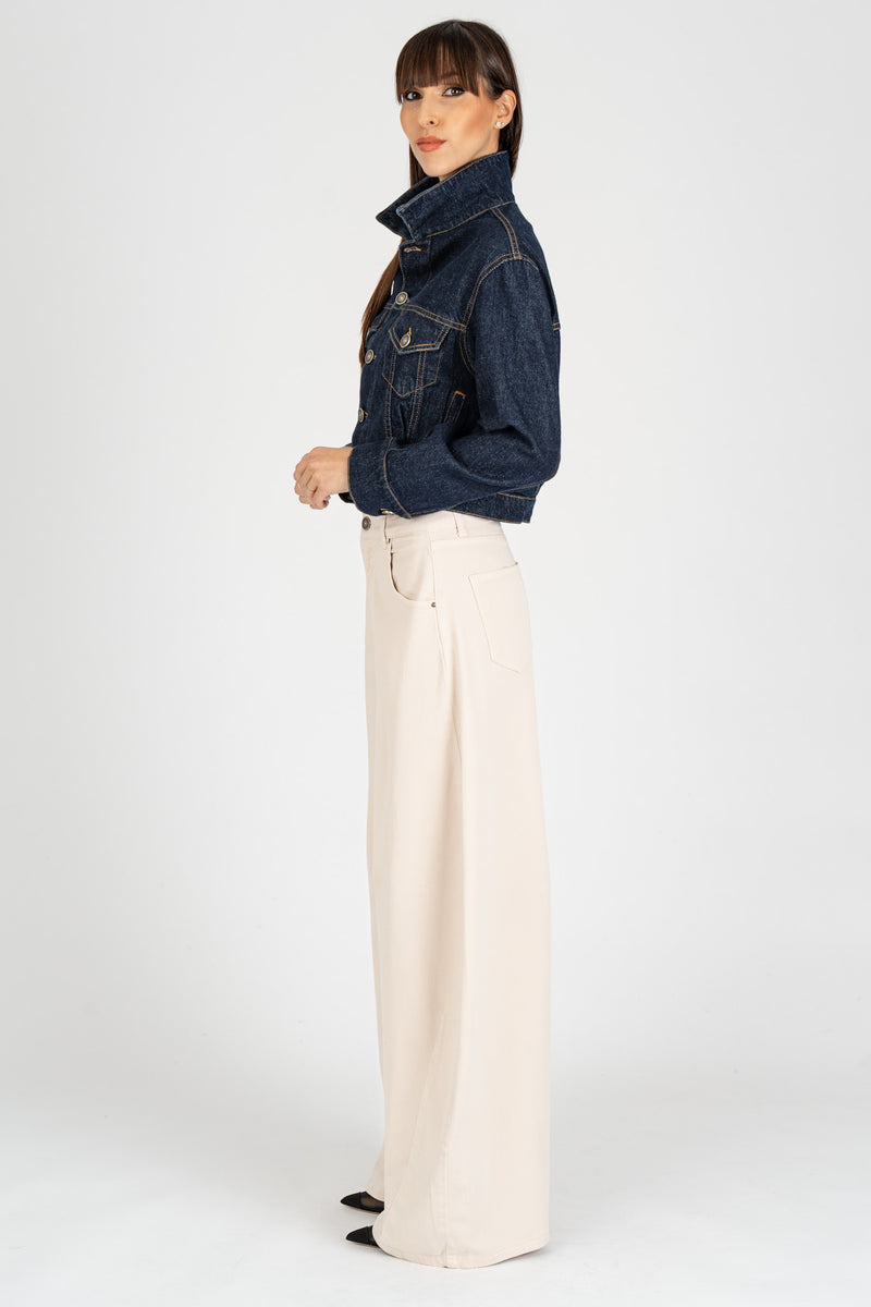Jeans Baloon Ecrù