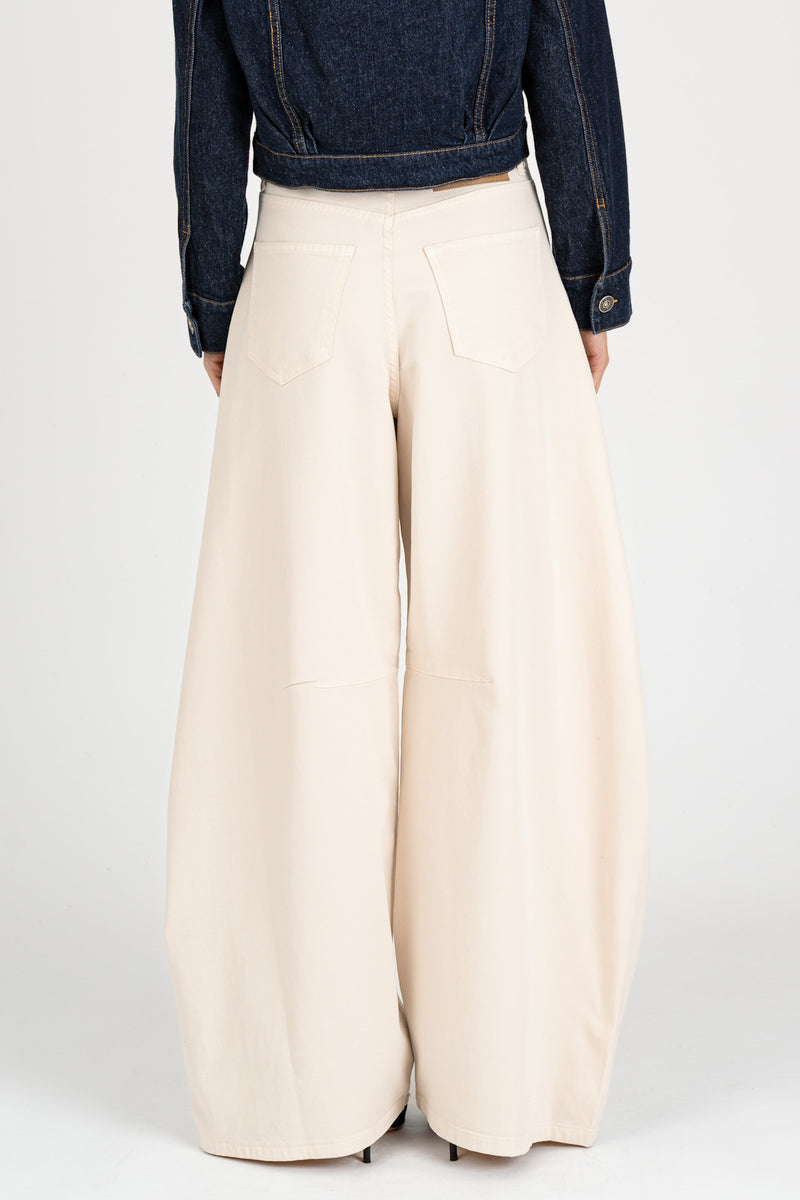 Jeans Baloon Ecrù