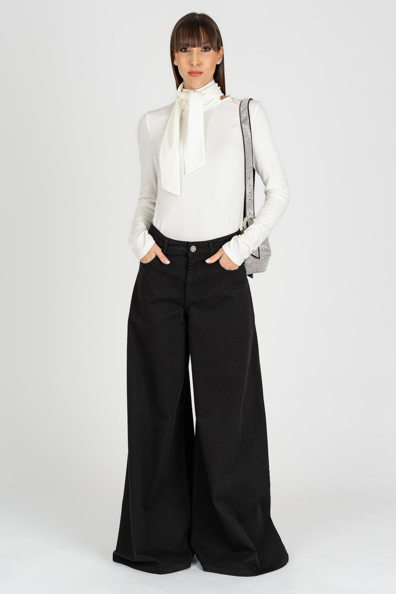 Jeans Panta-Gonna Nero