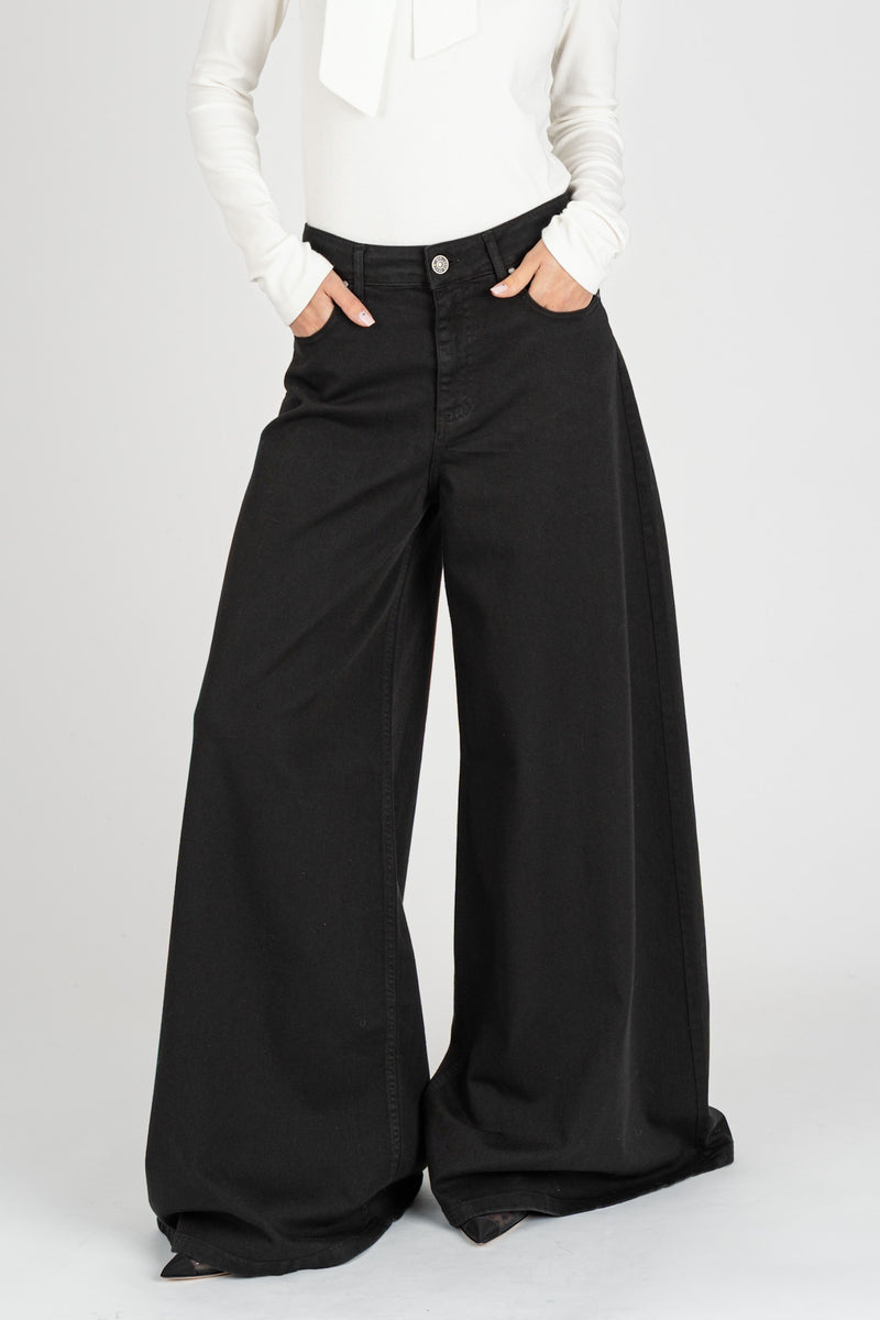 Jeans Panta-Gonna Nero