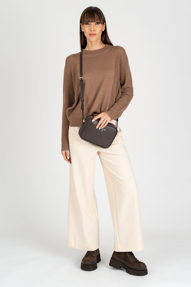 Pantalone Cropped Gesso