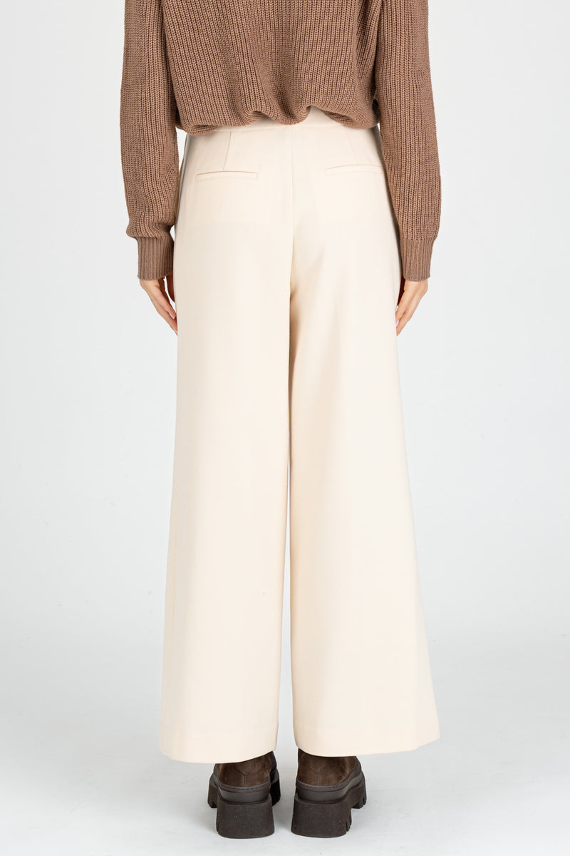 Pantalone Cropped Gesso